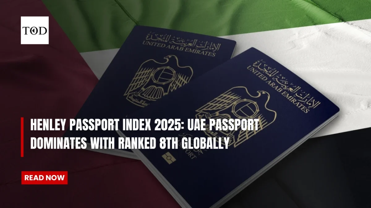 Henley passport index 2025 times of dubai