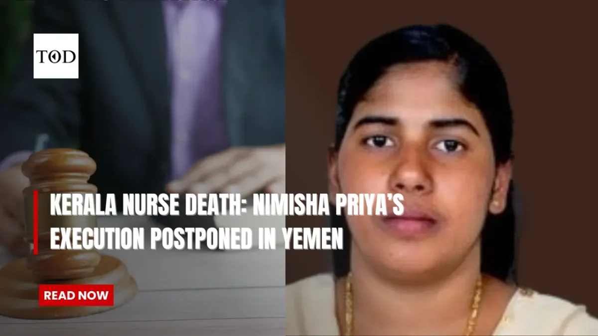 Kerala nurse death nimisha priyas execution postponed in yemen times of dubai