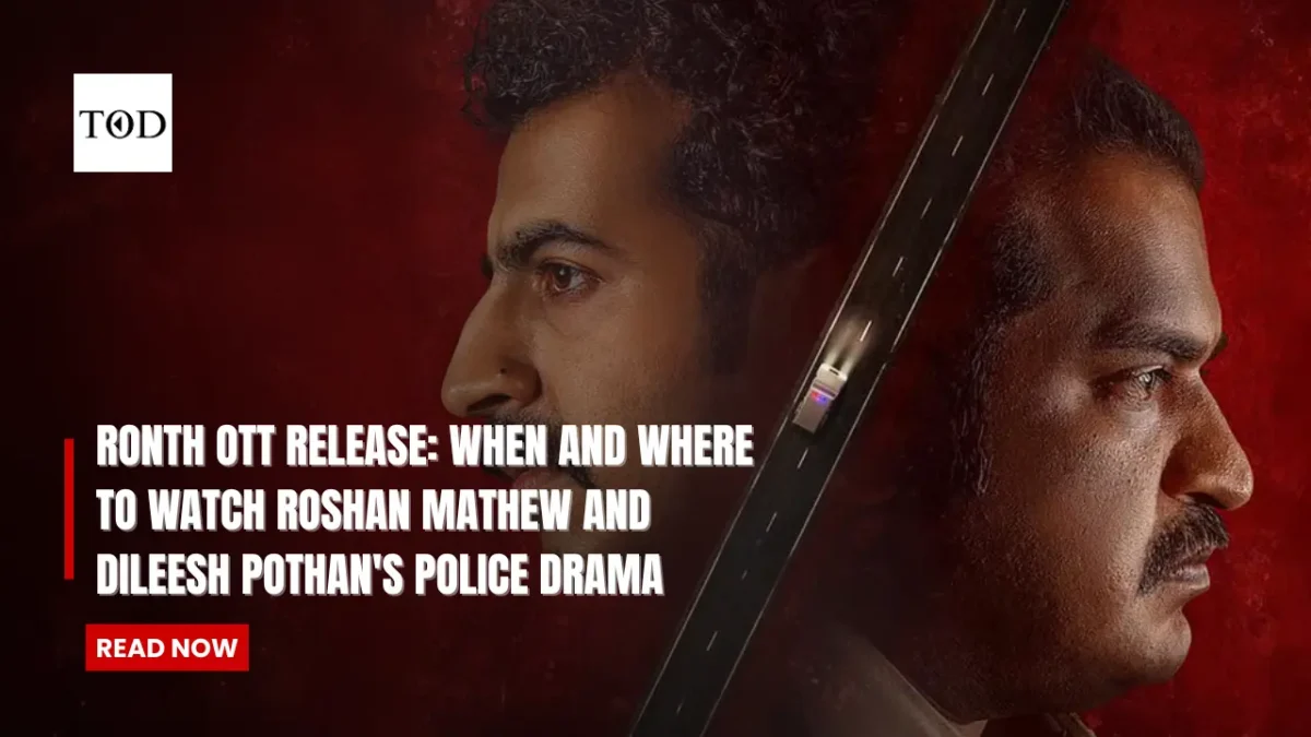 Ronth ott release when and where to watch roshan mathew and dileesh pothans police drama times of dubai