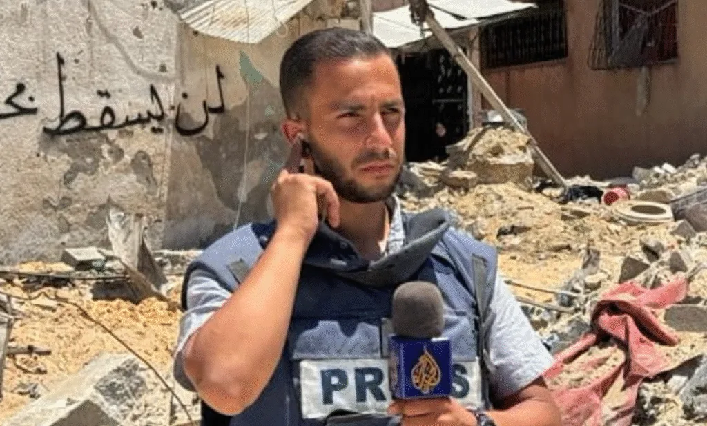 Screenshot 2025-08-11 131916 - Times of Dubai Brave al jazeera journalist anas al sharif killed in israeli airstrike in gaza times of dubai