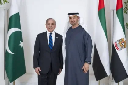 UAE Ambassador Meets Pakistan Prime Minister Shehbaz Sharif for Farewell Ceremony