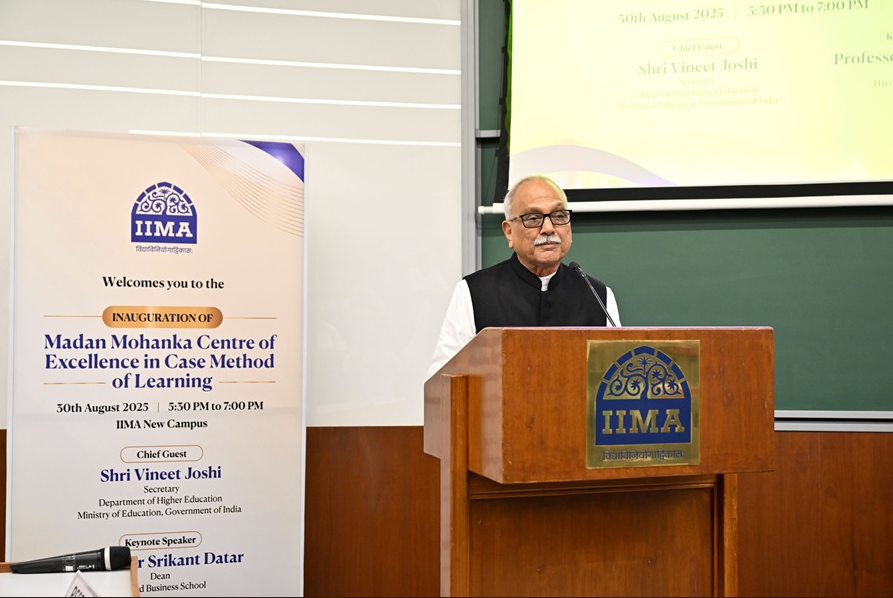 IIMA Inaugurates Madan Mohanka Centre to Advance Case-Based Learning