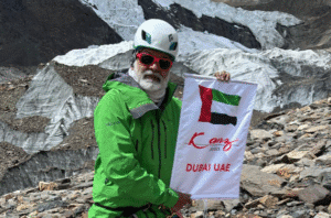 64-Year-Old Jayesh Choksi Scales Mount Gorichen and Plants Kanz Jewels Flag