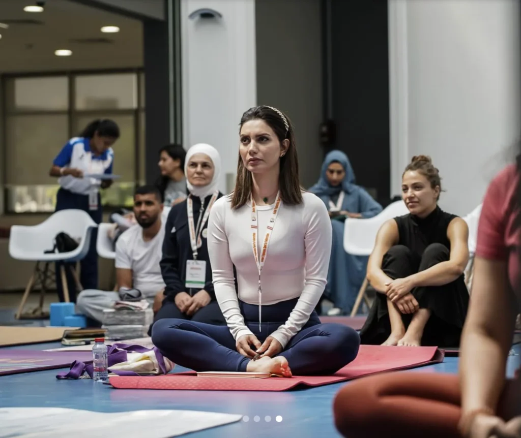 Yoga as a sport in UAE
