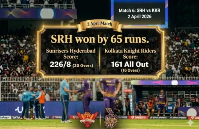 IPL 2026 KKR Suffers Second Straight Defeat