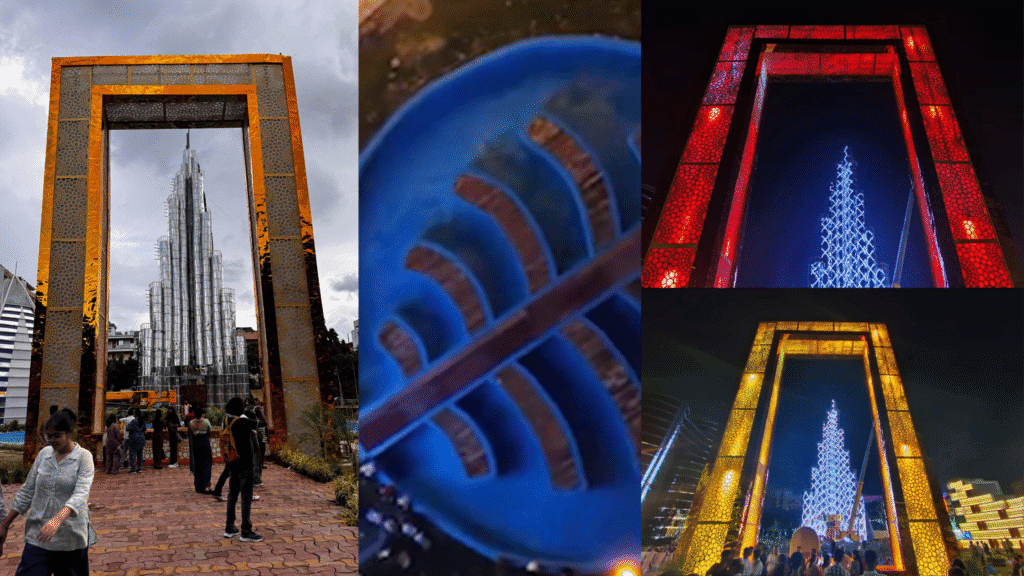 Mini Dubai in Kolkata with “Burj Khalifa” Transforms Durga Puja Festivities