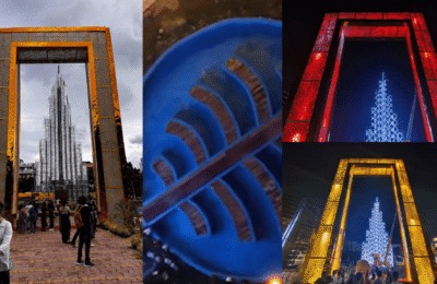 Mini Dubai in Kolkata with “Burj Khalifa” Transforms Durga Puja Festivities