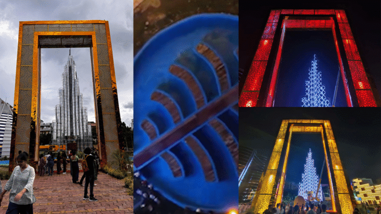 Mini Dubai in Kolkata with “Burj Khalifa” Transforms Durga Puja Festivities