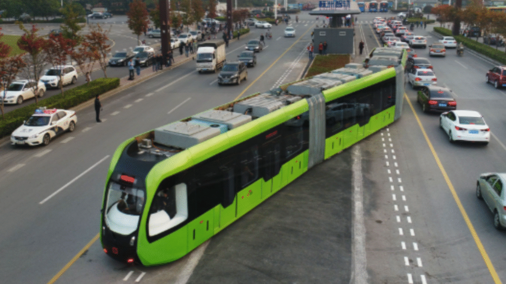 GITEX Dubai 2025 Presents Next-Gen Trackless Tram in Dubai 4 GITEX Dubai 2025 Presents Next-Gen Trackless Tram in Dubai