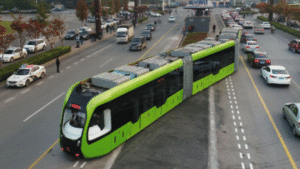 GITEX Dubai 2025 Presents Next-Gen Trackless Tram in Dubai