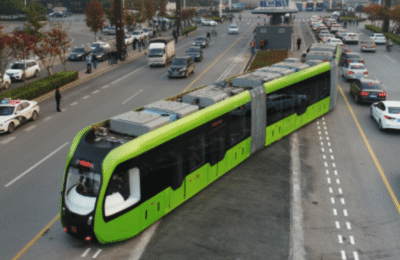 GITEX Dubai 2025 Presents Next-Gen Trackless Tram in Dubai