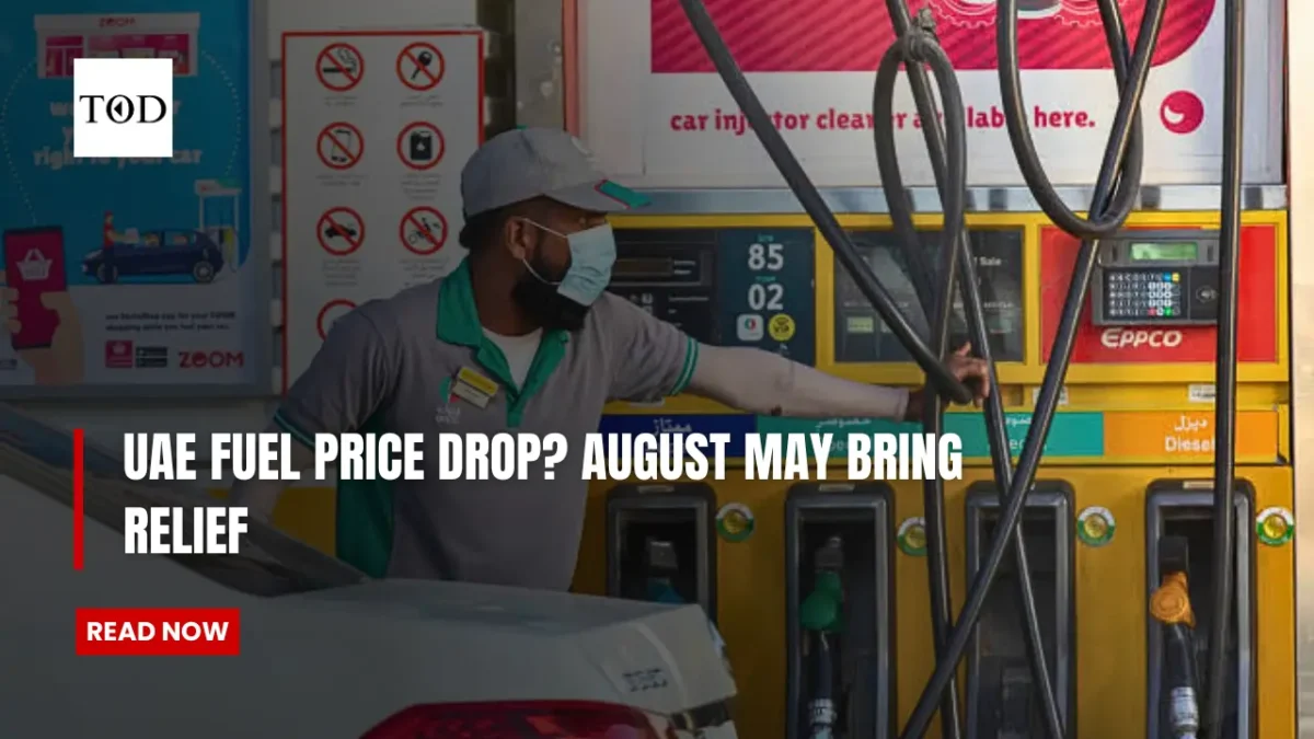 Uae fuel price drop times of dubai