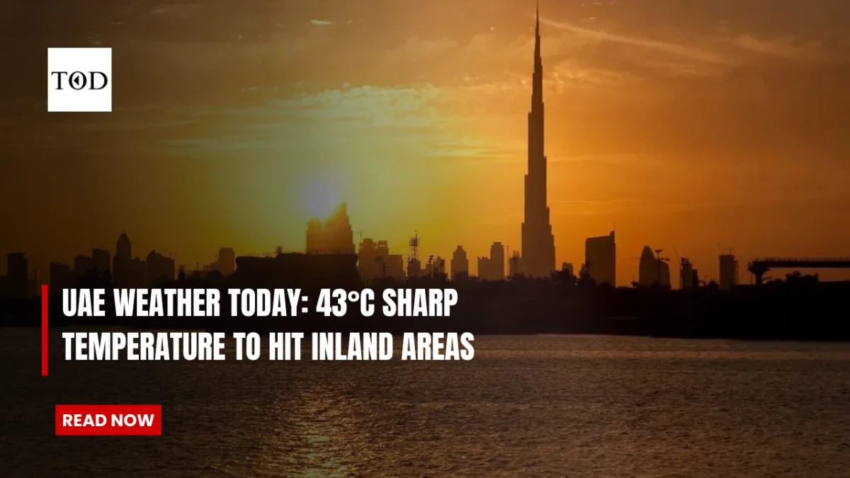 Uae weather today times of dubai