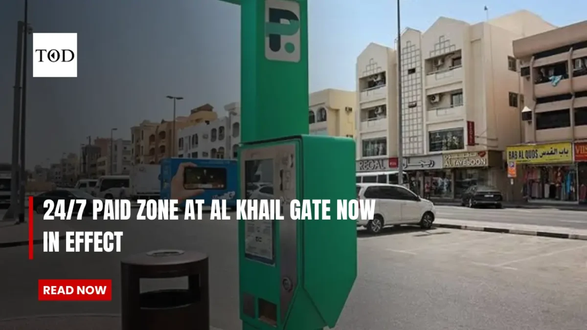247 paid zone at al khail gate times of dubai