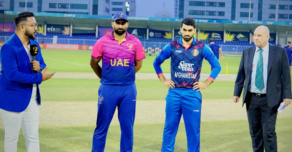 Afghanistan vs uae match afghanistan wins by 38 runs in sharjah tri series times of dubai