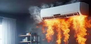 Villa Fire in Dubailand