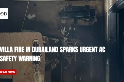 Villa Fire in Dubailand