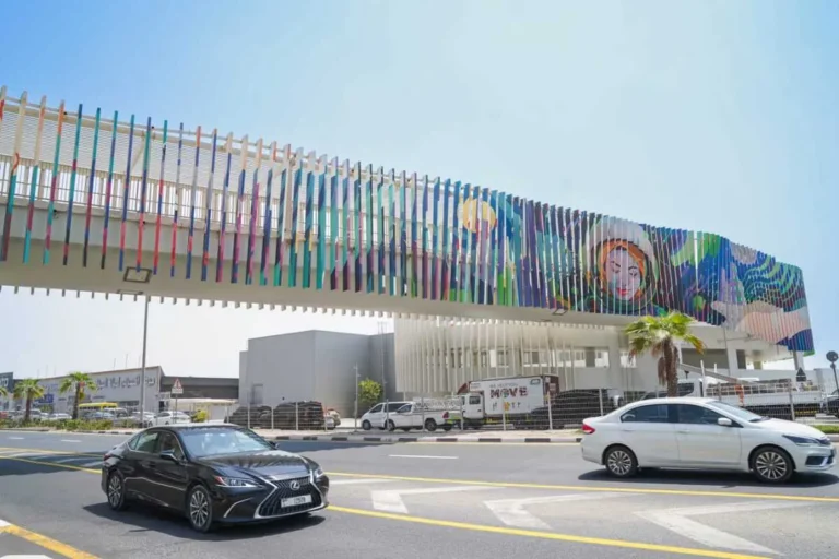 Dubai RTA mural bridge