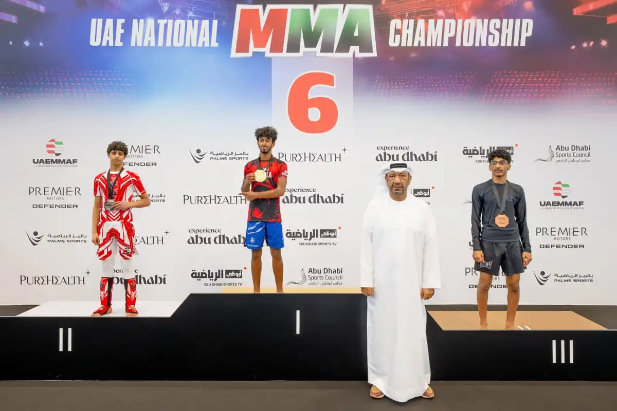 UAE National MMA Championship 6 Ends In Al Ain With Performances On High Level