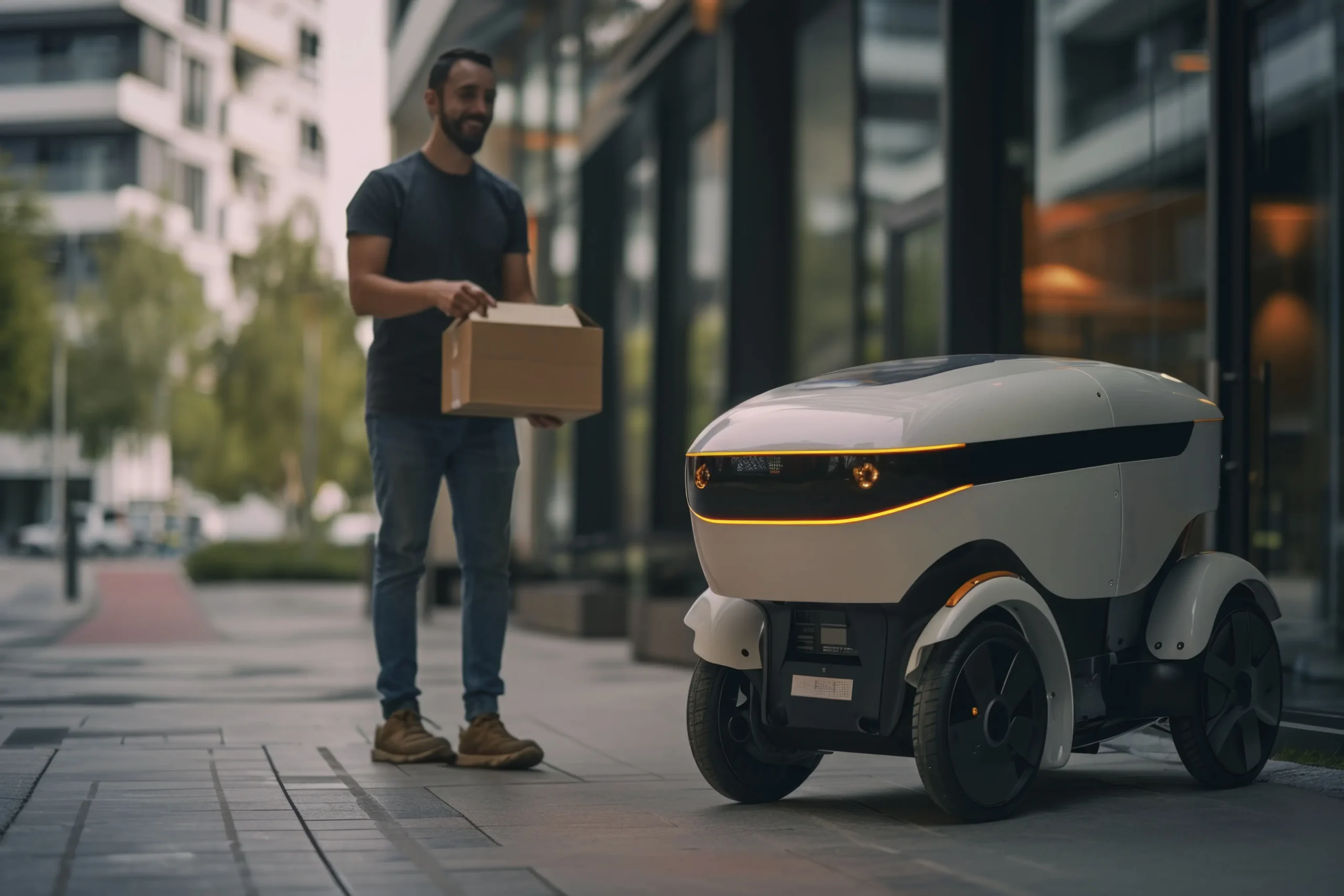 Driverless Delivery Vehicles in Abu Dhabi