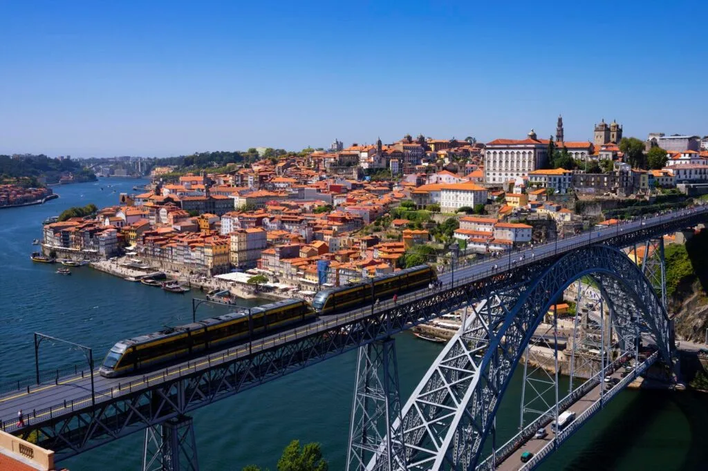 aerial-view-famous-bridge-porto-portugal_268835-3550 - Times of Dubai Portugal times of dubai