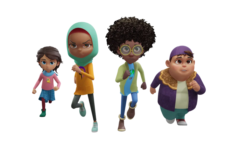 Time Hoppers: The Silk Road is an animated adventure film