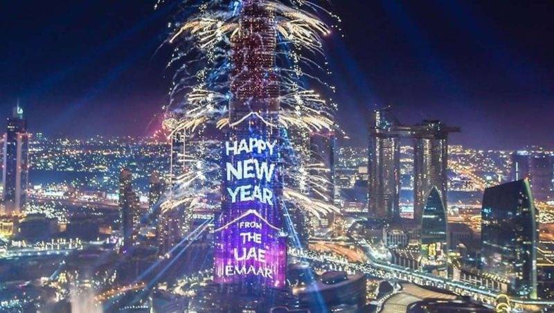 8 Day New Year Eve in UAE Ultimate Dubai Burj Khalifa Celebration Led by Shah Rukh Khan