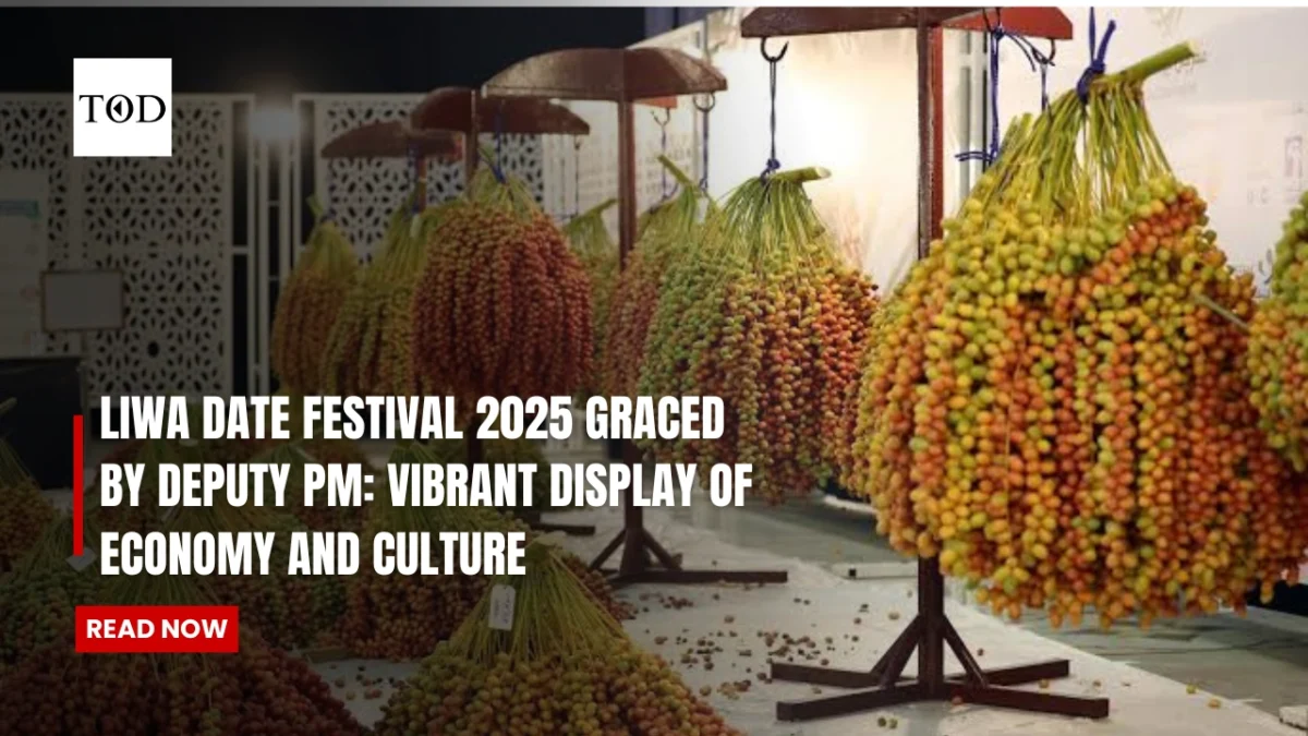 Liwa date festival 2025 graced by deputy pm vibrant display of economy and culture times of dubai