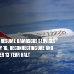 Emirates Resume Damascus Services From July 16, Reconnecting UAE and Syria After 13 Year Halt