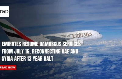 Emirates Resume Damascus Services From July 16, Reconnecting UAE and Syria After 13 Year Halt