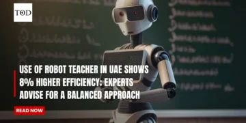 Use Of Robot Teacher In UAE Shows 8% Higher Efficiency; Experts Advise for A Balanced Approach