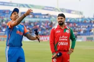 India Defeat Oman to Secure the Top Spot in Asia Cup Group A