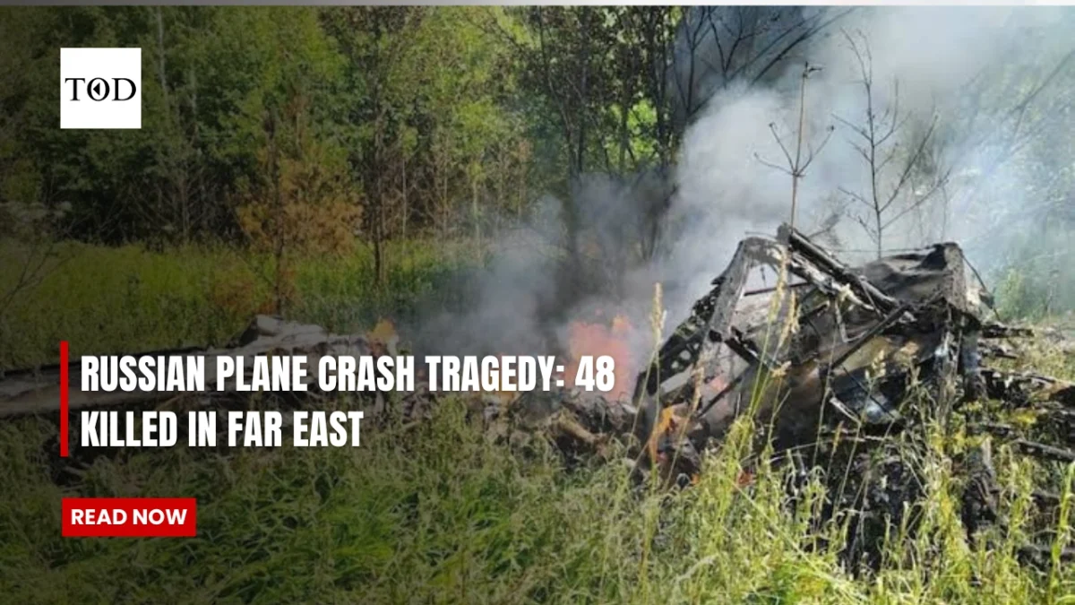 Russian plane crash tragedy 48 killed in far east times of dubai