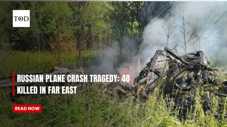 Russian Plane Crash Tragedy: 48 Killed in Far East
