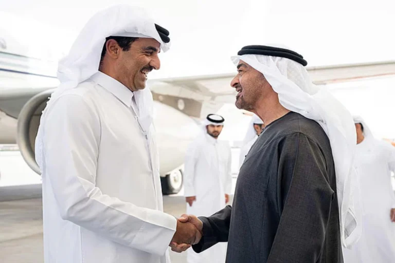 UAE and Qatar strengthen fraternal relations