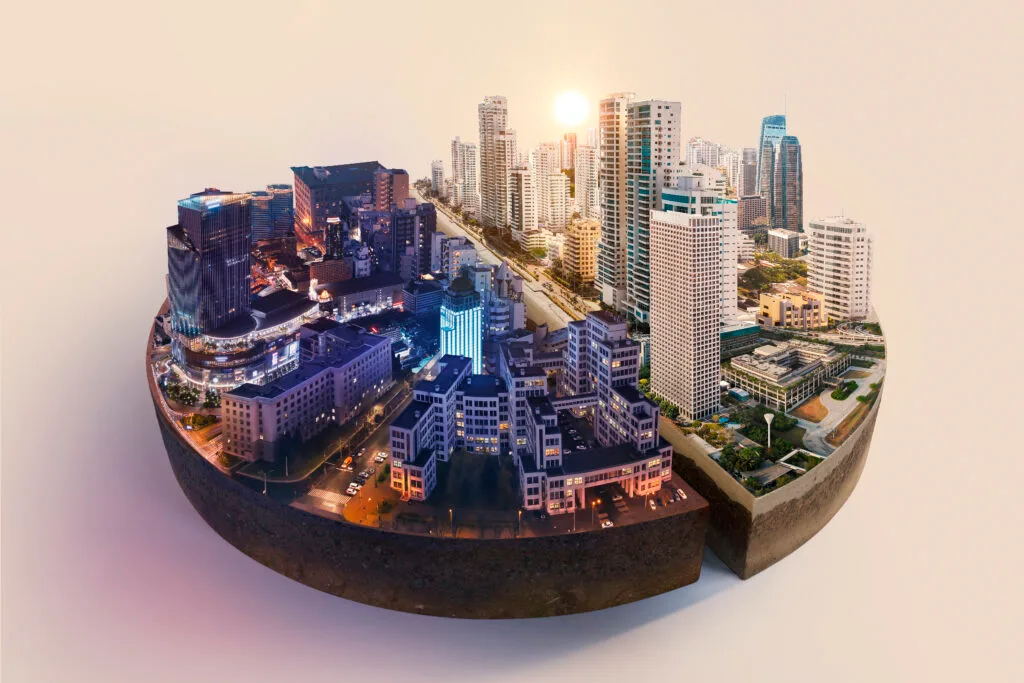 high-angle-pie-chart-with-cities - Times of Dubai Dubai islands property investment times of dubai