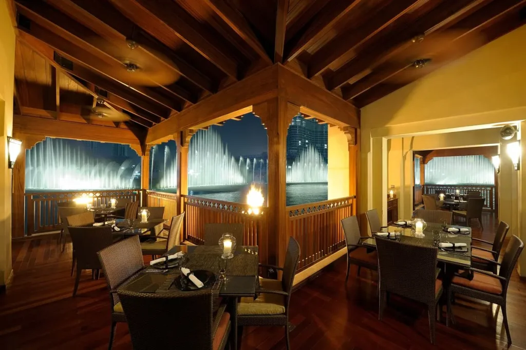 Dubai Fountain View Restaurants in Dubai