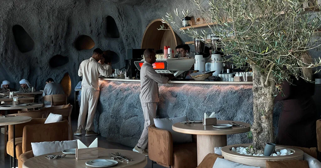 image - Times of Dubai Cave restaurant al qana abu dhabi times of dubai
