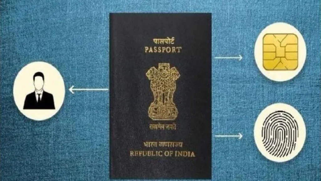 Chip Enabled e- passports for indians, indian passport with chip
