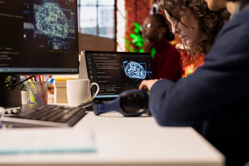IT engineers cooperating in AI focused startup, close up - Times of Dubai Openai unveils gpt5 enhancing chatgpt to phdlevel expertise times of dubai