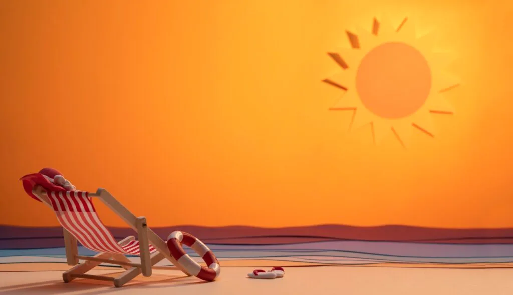 paper-made-summer-beach-assortment - Times of Dubai Uae temperature hits over 50°c with heat warnings and rain predicted times of dubai