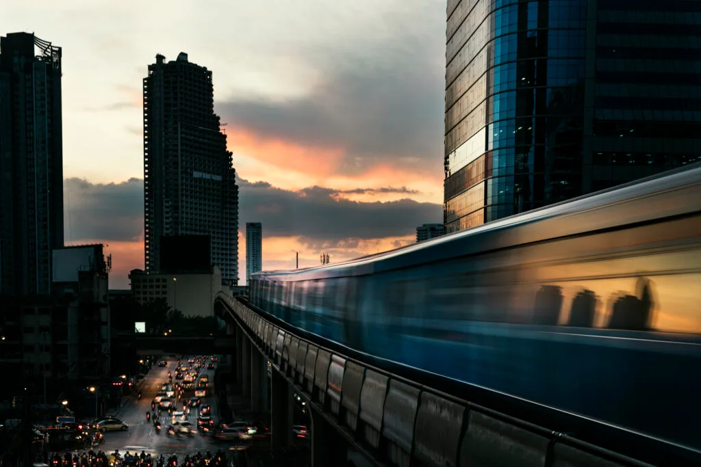 Skyline Cityscape Building Sunrise Twilight - Times of Dubai Hafeet rail unveils details of high speed uae to oman train route times of dubai
