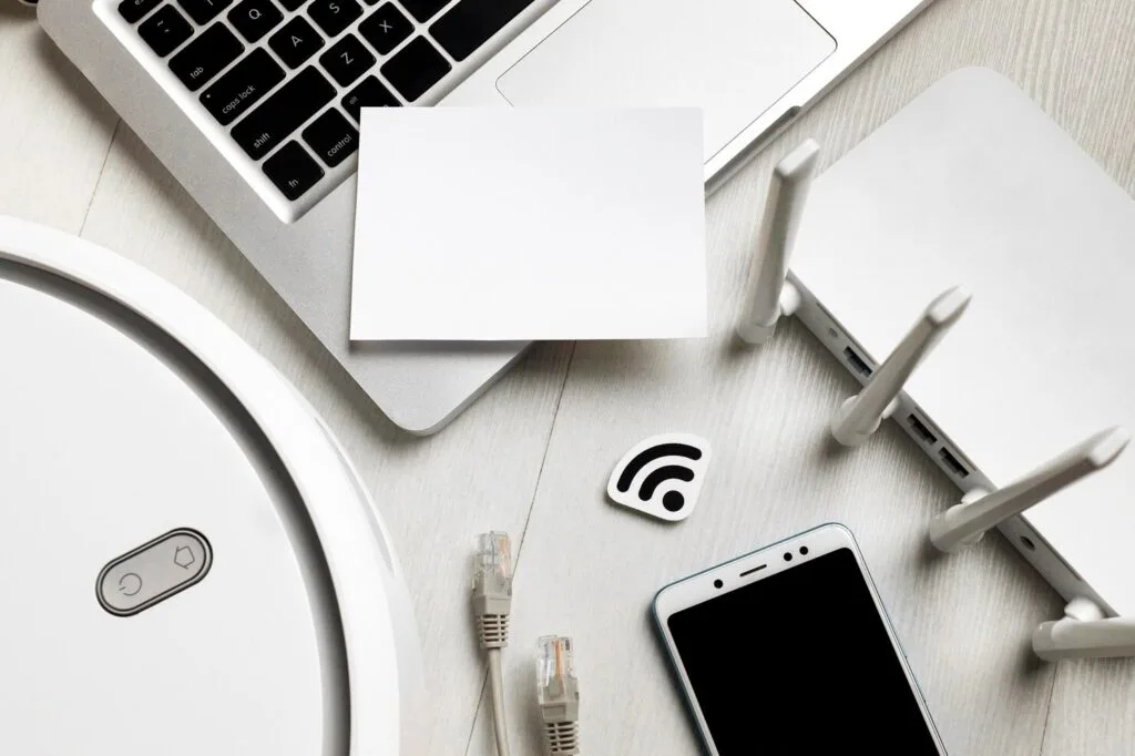 top-view-wi-fi-router-with-wireless-controlled-devices_23-2148779301 - Times of Dubai Uae wifi breaches 2025 12000+ cases reported times of dubai