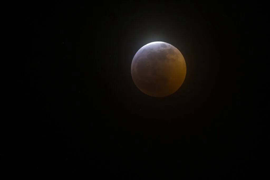 Wide closeup shot of a full moon on a black background - Times of Dubai Total lunar eclipse 2025 times of dubai