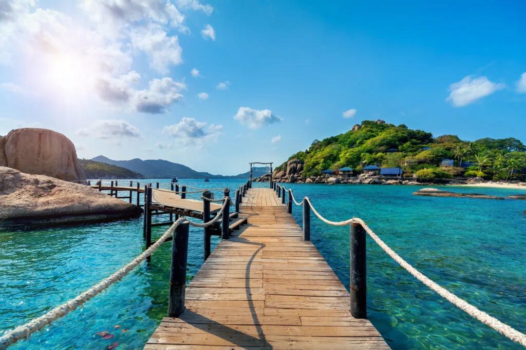 Wooden bridge at Koh Nangyuan island in Surat Thani, Thailand. - Times of Dubai Uae public holidays transferable how the new law impacts your long weekends times of dubai